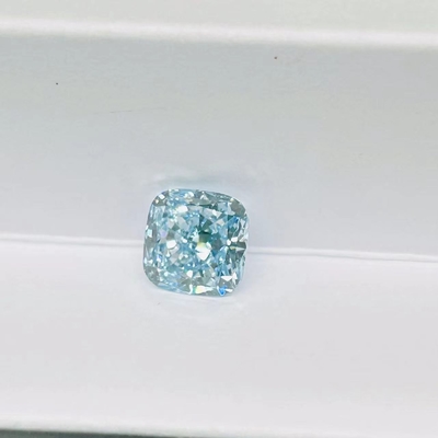 VS1 Diamanten 3.2ct-3.6ct van CVD van de kussen de Briljante Besnoeiing Gekweekte Blauwe Laboratorium
