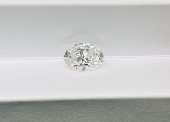 2.1ct Ovale vorm Laboratorium gegroeid CVD Diamant IGI Gecertificeerd G VVS 2EX