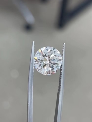 10 Mohs Kleurloos Rond Briljant Gesneden CVD Lab Groeide Diamanten 2,5ct-3ct