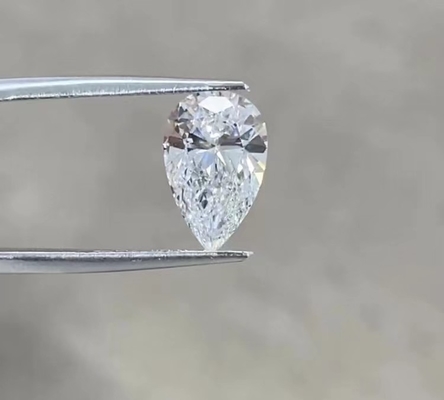 Peer Brilliant Cut 2-3ct Lab Groeid CVD Diamant IGI Gecertificeerd Voor Sieraden Decoratie