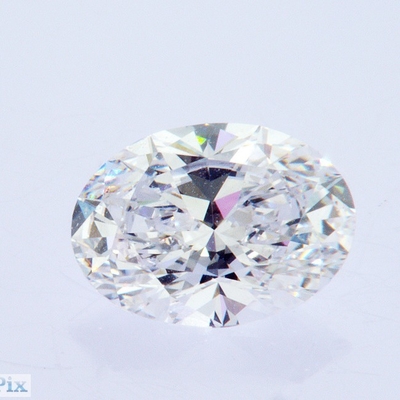 3.2ct Geen Bowtie Ijs gesneden Oval Brilliant IGI gecertificeerd Lab gemaakt Synthetische witte CVD diamant