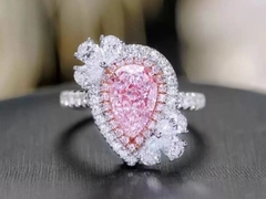 Laboratorium Gekweekte Roze Diamanten