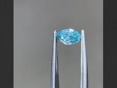De blauwe Marquise-Diamant van CVD