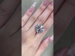 Laboratorium Diamanten IGI Gecertificeerd CVD Synthetische Diamanten Ring Ohrringe Halsketting