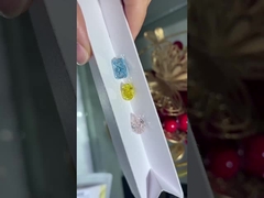 Laboratorium gegroeide diamant losse diamant gekweekte diamanten laboratorium gecreëerde gekleurde diamanten lichtroze